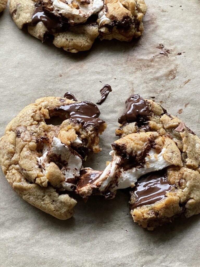 S’mores cookies