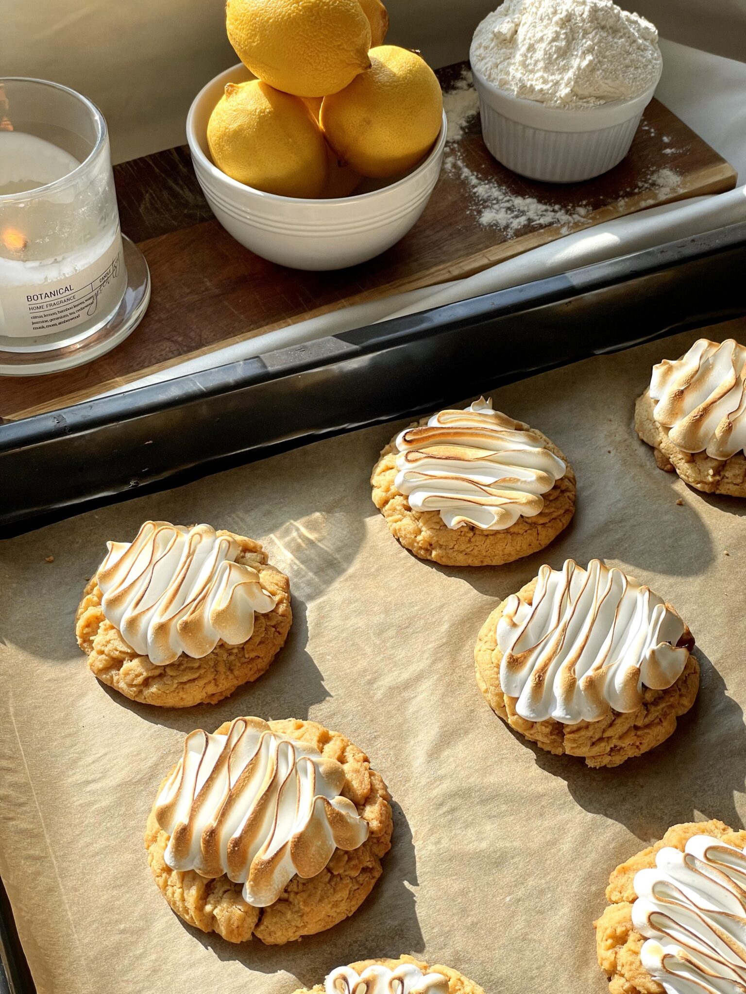Lemon Meringue Pie Cookies - My Baking Studio