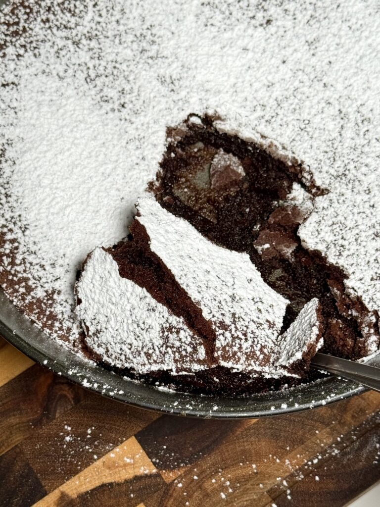 Ina Garten’s Brownie Pudding (small batch)