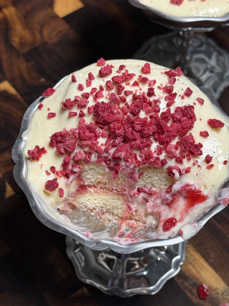 Raspberry Tiramisu